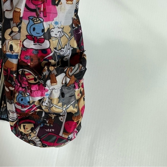 ProSports Purse Bag Colorful Illustrated (TokiDoki inspired) Zippers Adjustable - Picture 4 of 14